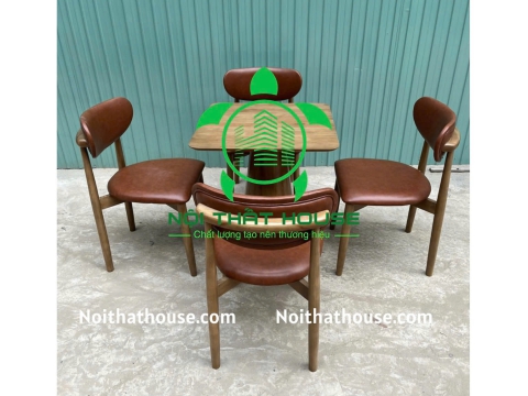 BỘ BÀN NEVA CAFE - KÍCH THƯỚC D60