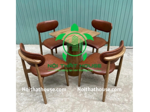 BỘ BÀN NEVA CAFE - KÍCH THƯỚC D60