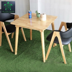 BỘ BÀN CHỮ A COFFEE VUÔNG D600 NHỎ GỌN
