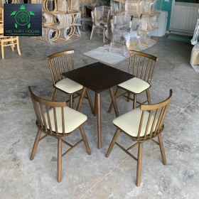 BỘ BÀN CAFE D600 VUÔNG NHỎ GỌN