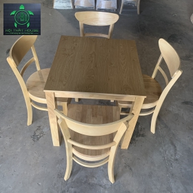 BỘ BÀN GHẾ TỰA TRĂNG COFFEE VÀ BÀN ĂN
