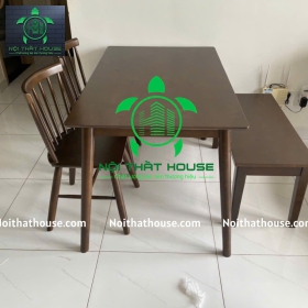 BỘ BÀN SONG TIỆN 120 (2 GHẾ ĐƠN + 1 GHẾ BĂNG) GỌN
