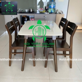 BỘ BÀN ĐÁ TRẮNG TINH VEGA 120 HIỆN ĐẠI