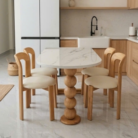 BỘ BÀN ĐÁ DECOR 120 HIỆN ĐẠI